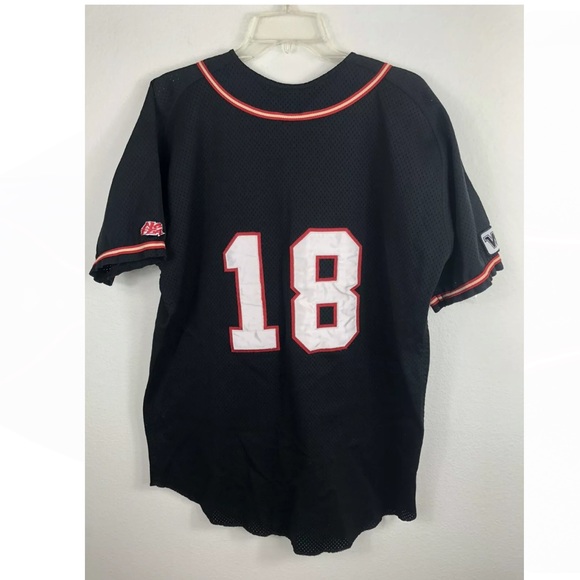 San Diego State Aztecs SDSU Team Issued Vtg No Fear Baseball Jersey - Men’s XL - Picture 7 of 12